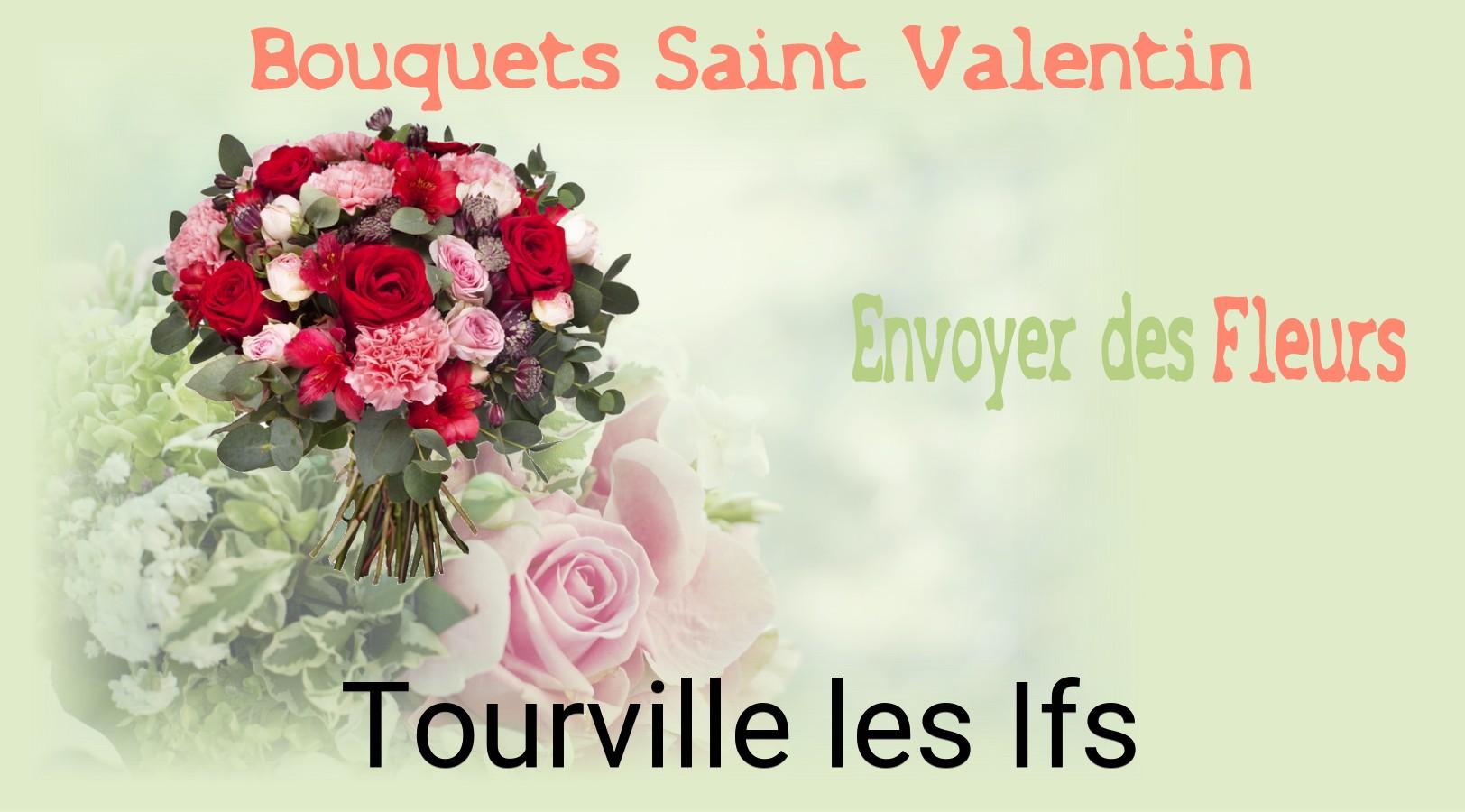 Roses de Saint-Valentin livrées à Tourville-les-Ifs